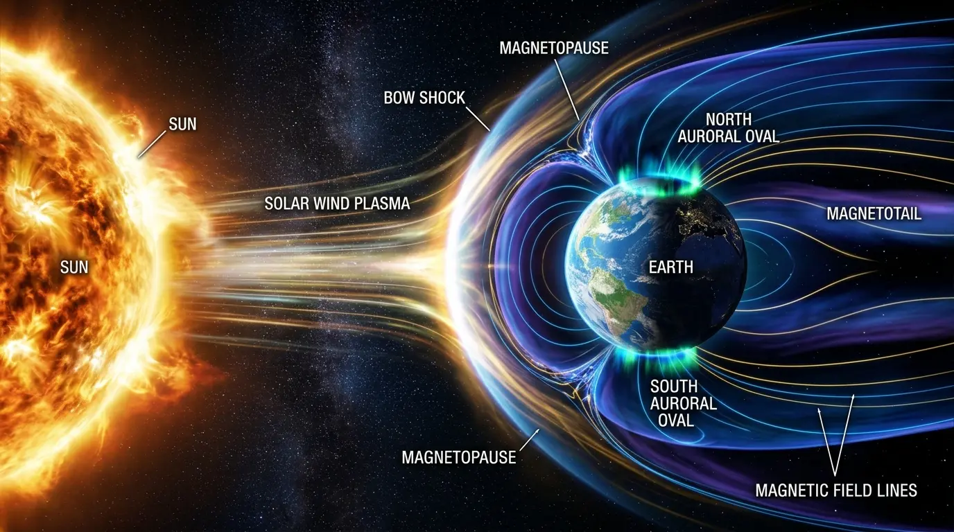 Aurora Borealis: How Solar Wind Powers Northern Lights