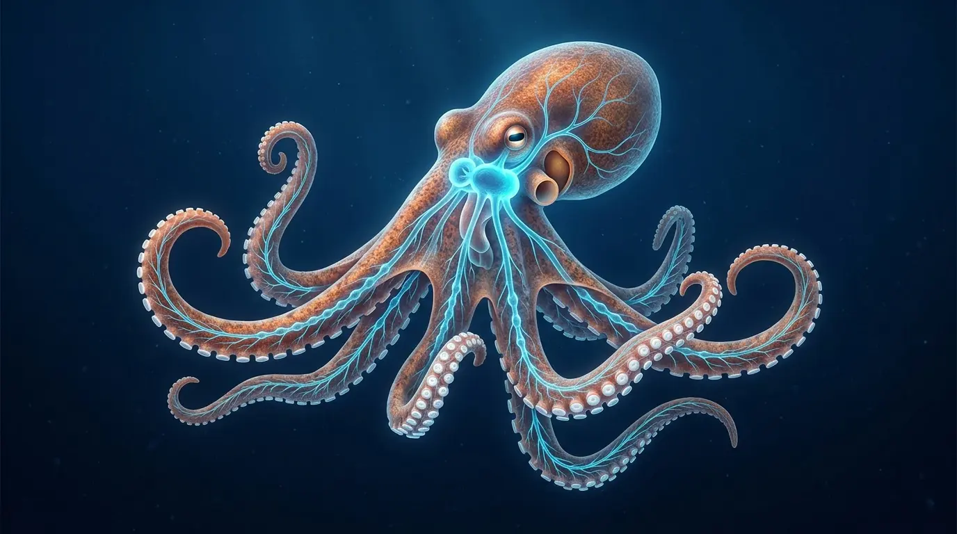 Octopus Intelligence: Inside a Distributed Nervous System