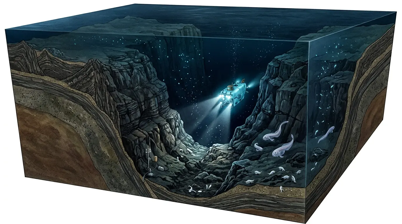 Secrets of Mariana Trench: Extreme Deep-Sea Adaptations