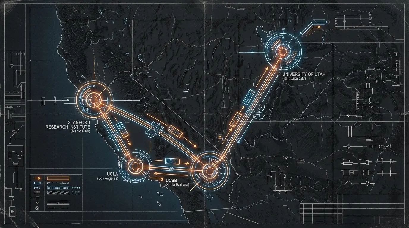 History of ARPANET 1969: The Birth of the Internet
