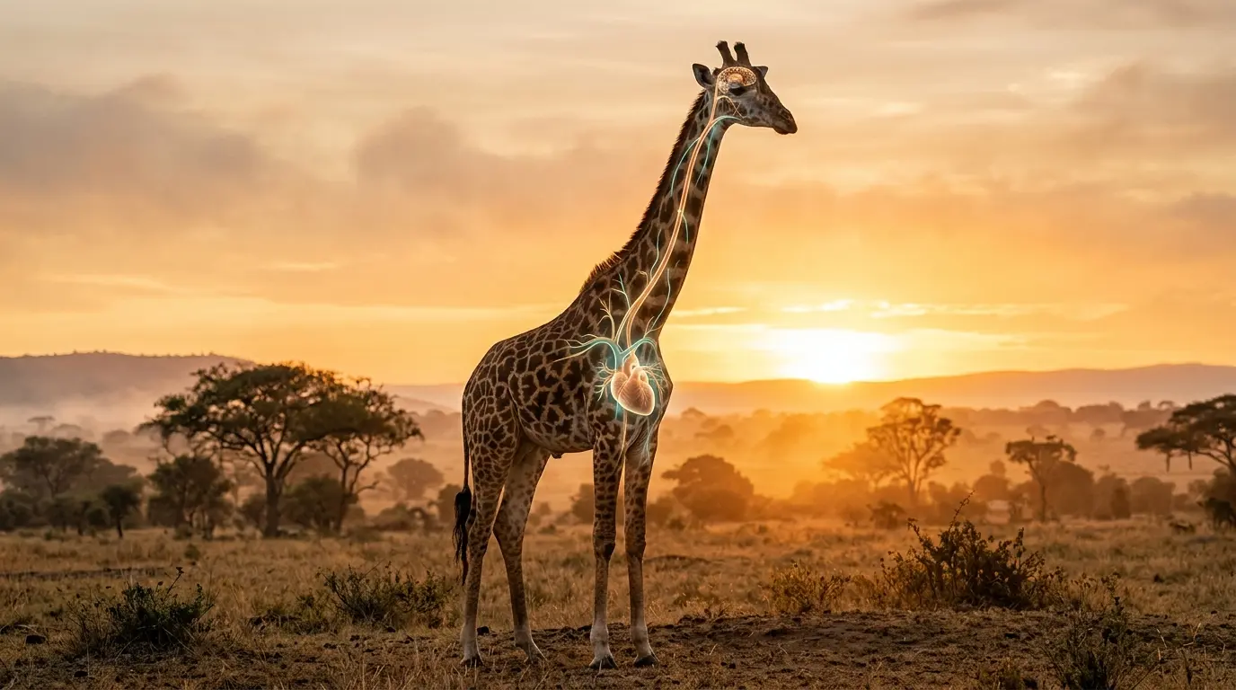How Giraffes Master Extreme High Blood Pressure